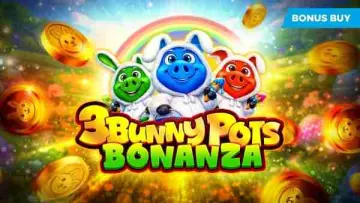 3 Bunny Pots Bonanza